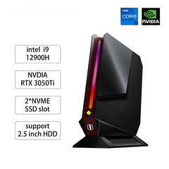 GTBOX G1 Mini PC Intel Core i9 12900H i7 12700H With Nvidia RTX4060 RTX3050Ti 8G Gaming Desktop Computer PCIE 4.0 Wifi 6 BT5.0