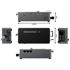 [US Warehouse]AOOSTAR AG03 EGPU Dock With OCulink USB4 v2.0 Ports Compatible with Thunderbolt 5