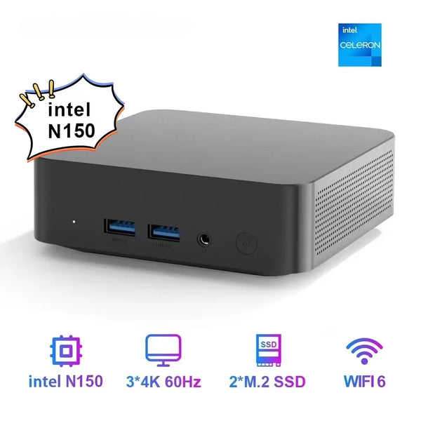 GTBOX T9H Mini PC Intel Twin Lake N150 WIFI 6Windows 11 GTBOX T9H Mini PC Intel Twin Lake N150 WIFI 6Windows 11